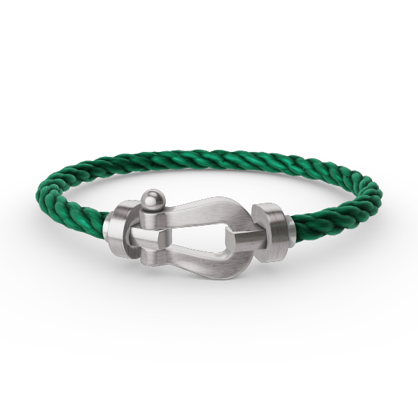 [Panda Jewelry]FORCE LARGE HORSESHOE NO DIAMOND BRACELET SILVER