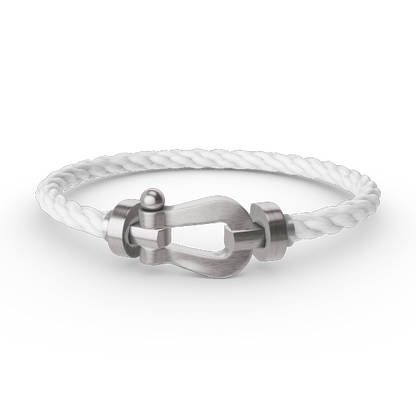 [Panda Jewelry]FORCE LARGE HORSESHOE NO DIAMOND BRACELET SILVER