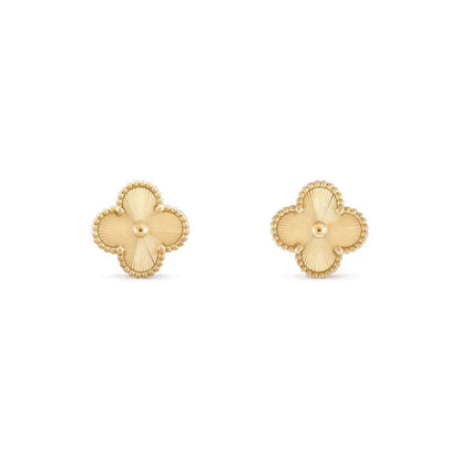 [Panda Jewelry]CLOVER MEDIUM 1 MOTIFS LASER EARRINGS