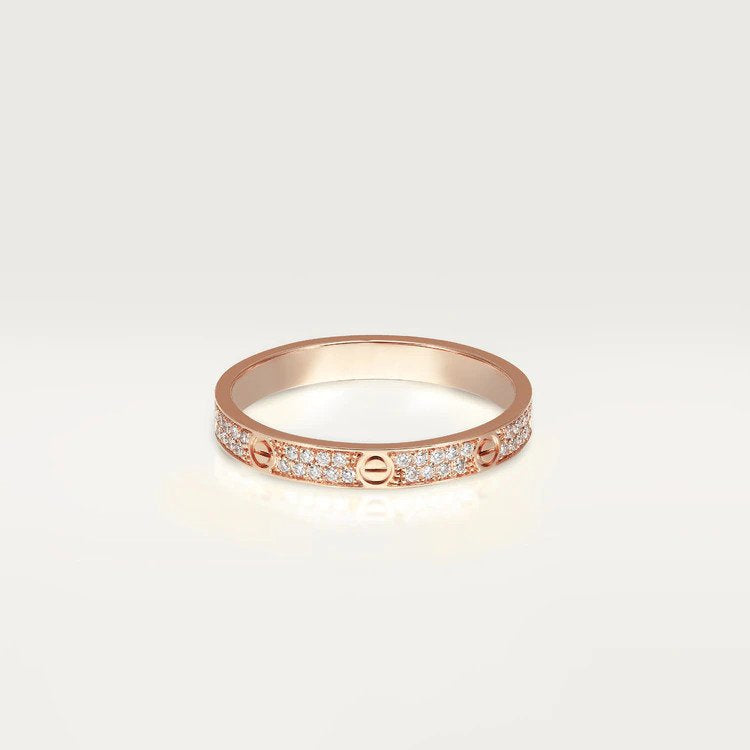 [Panda Jewelry]LOVE RING 2.65MM DIAMOND