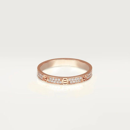[Panda Jewelry]LOVE RING 2.65MM DIAMOND