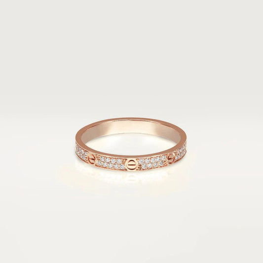 [Panda Jewelry]LOVE RING 2.65MM DIAMOND