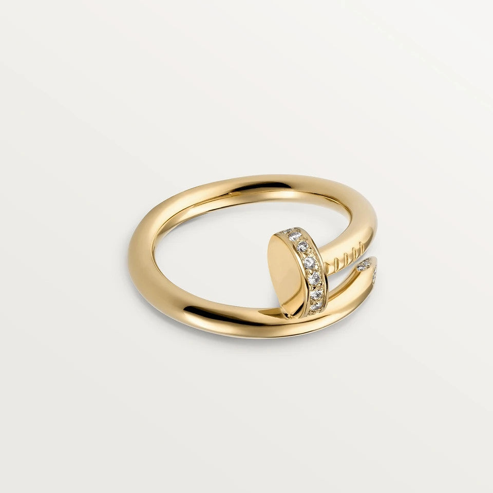 [Panda Jewelry]JUSTE RING 2.65MM GOLD DIAMOND