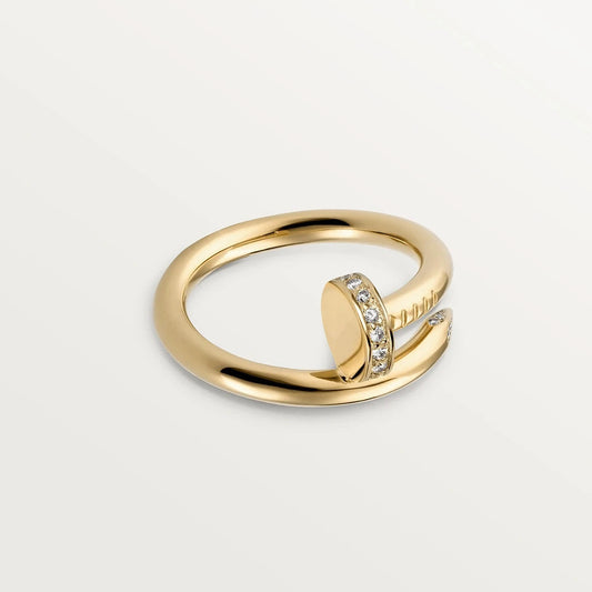 [Panda Jewelry]JUSTE RING 2.65MM GOLD DIAMOND